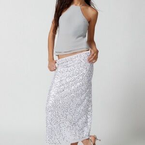 Motel Rocks Sequin Festival or Bachelorette Skirt